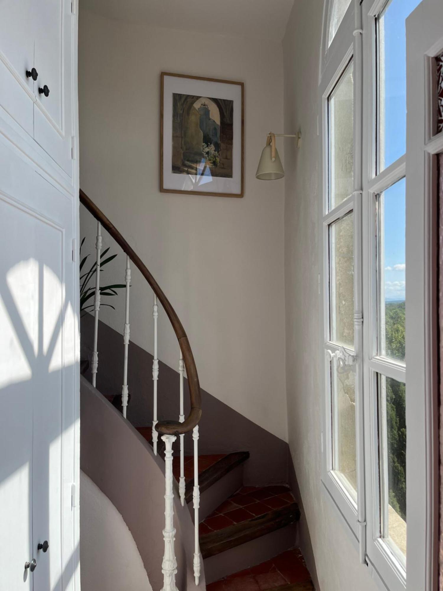 Charmante Petite Maison Avec Vue Panoramique, En Centre Historique, Proche D'Avignon, Ancienne, Renovee, Climatisee, Terrasse, Parking Public Gratuit Villeneuve-lès-Avignon Extérieur photo