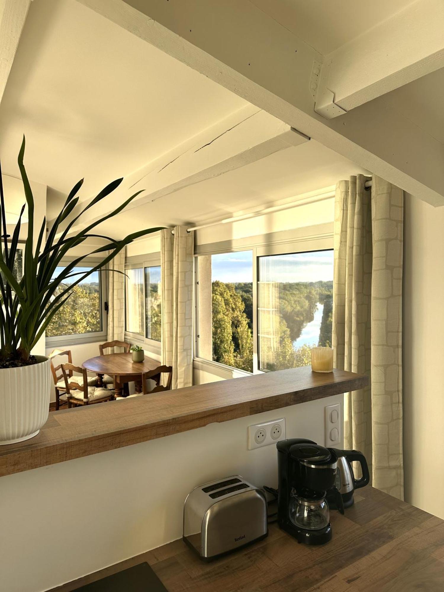 Charmante Petite Maison Avec Vue Panoramique, En Centre Historique, Proche D'Avignon, Ancienne, Renovee, Climatisee, Terrasse, Parking Public Gratuit Villeneuve-lès-Avignon Extérieur photo